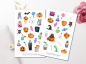 Preview: Halloween Sticker Set
